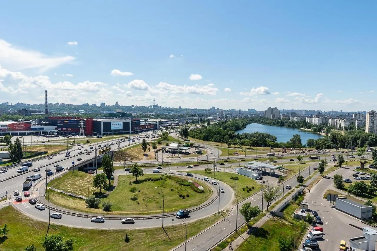 Fashionable Panoramic Apartments Dnieper. Obolon Kiev