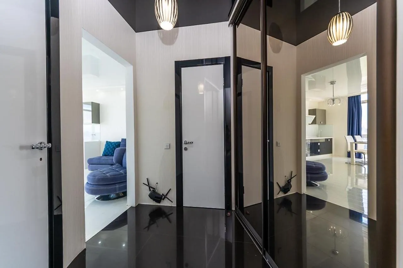 Fashionable Panoramic Apartments Dnieper. Obolon Kiev Ukraine