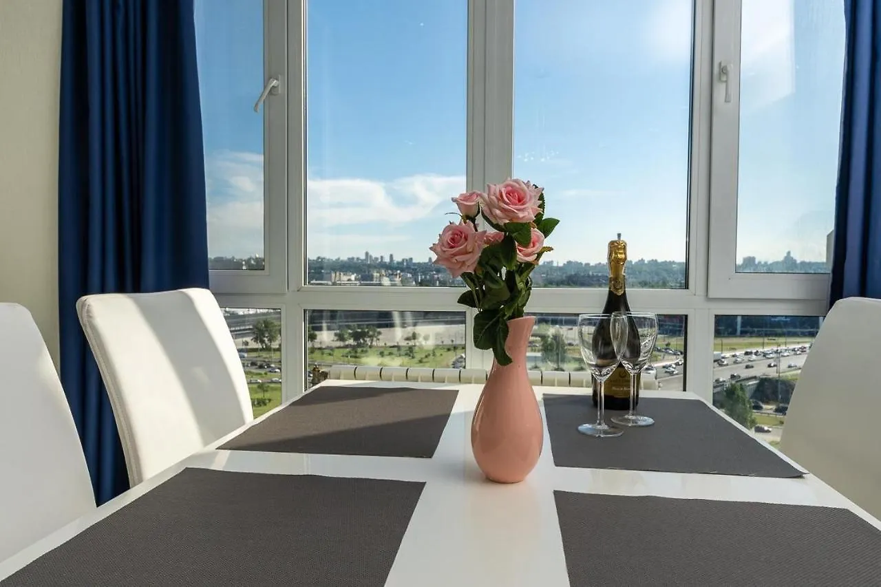 Fashionable Panoramic Apartments Dnieper. Obolon Kiev
